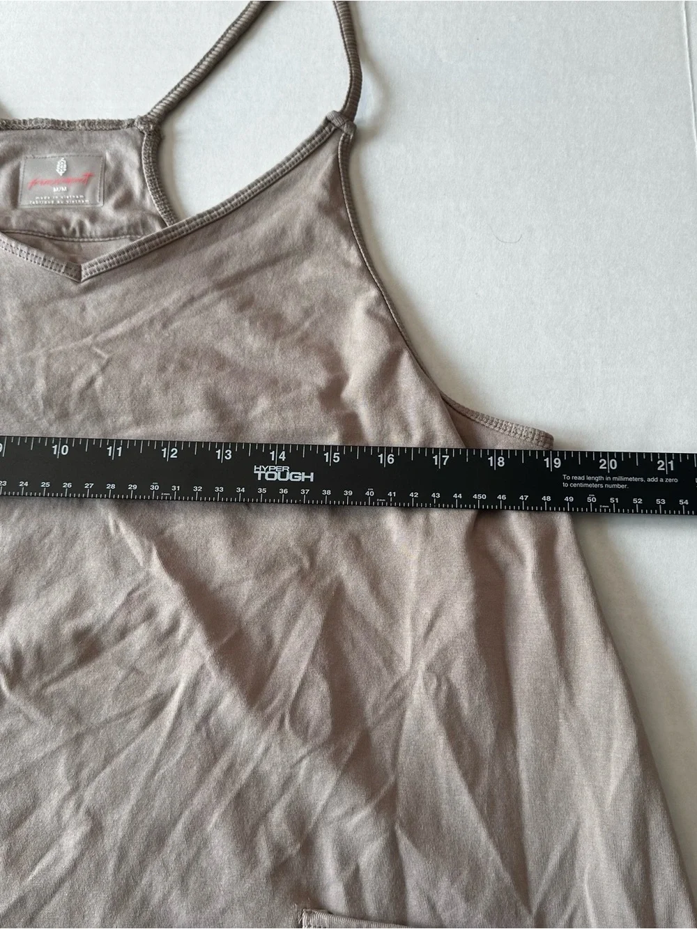 FP Movement Free People Hot Shot Jumpsuit Taupe M - Picture 6 of 7